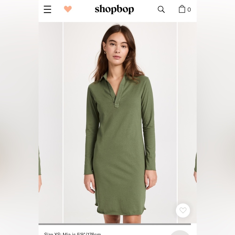 Frank & Eileen Long Sleeve Polo Dress